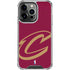 NBA Cleveland Cavaliers Large Logo iPhone 14 Pro Clear Case